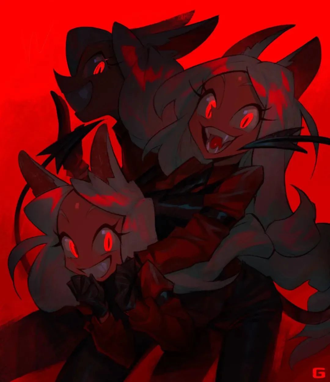 LEEMK,GAMZA/贯彻爱与真实的邪恶｜插画分享