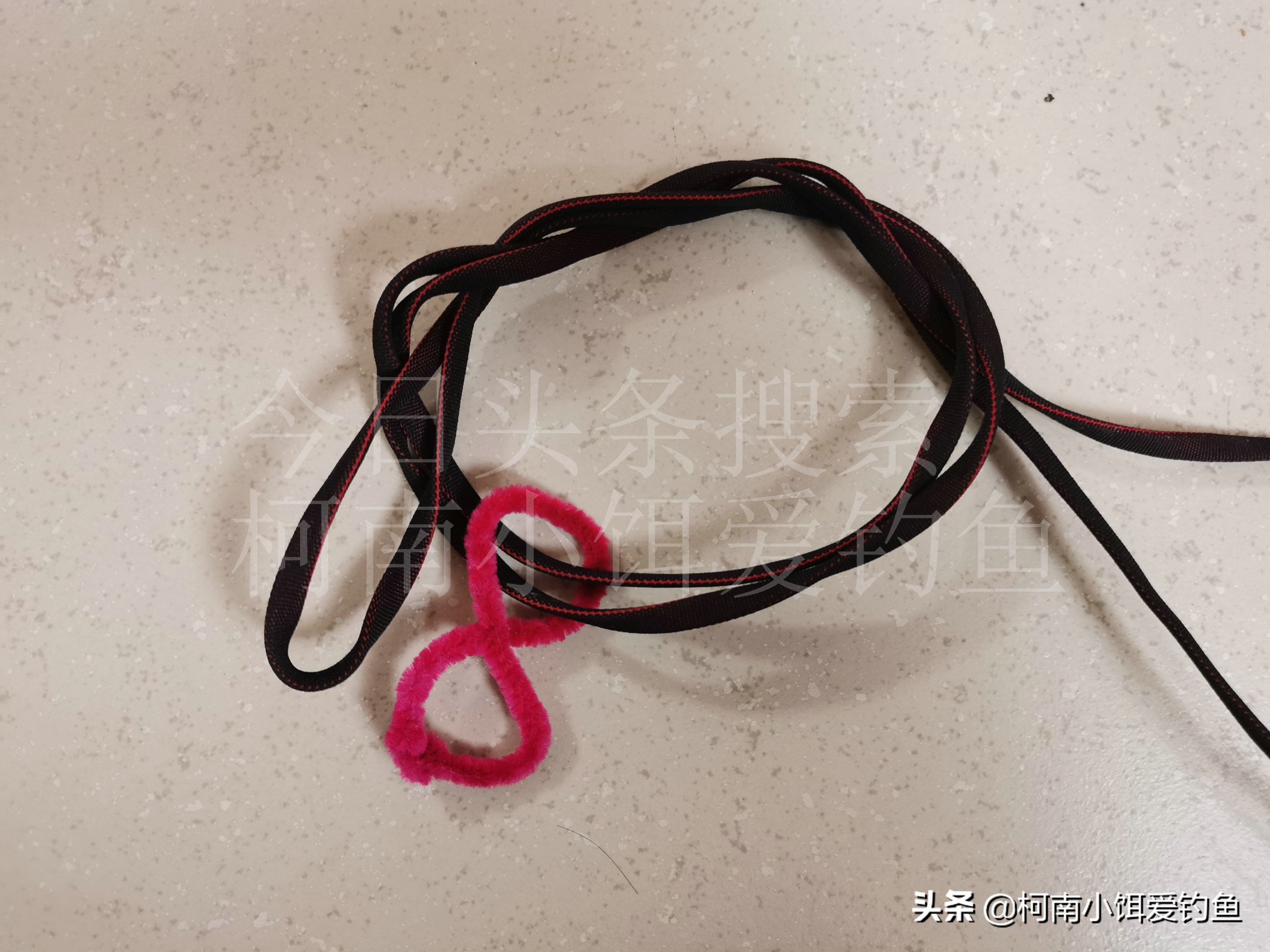 钓鱼大师绑钩方法,钓鱼大师子线变短打结法