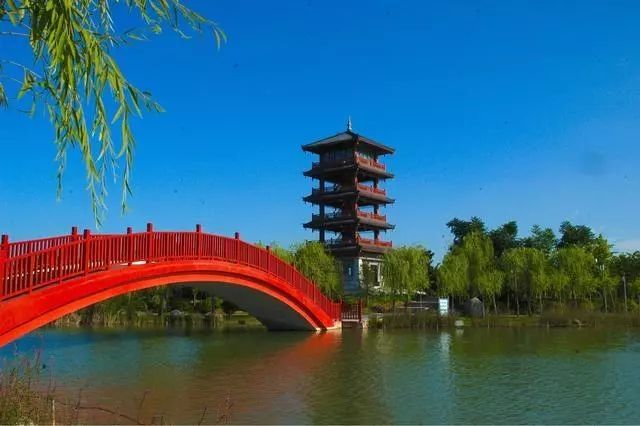 临颍县千亩湖,临颍千亩湖示意图