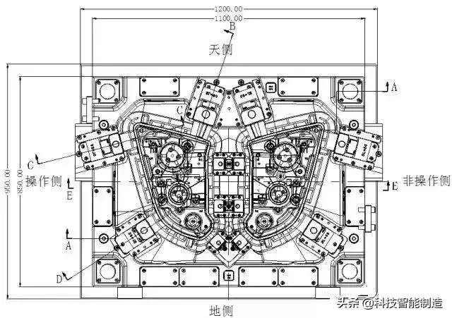 汽车透镜玻璃模具制作,汽车灯透镜注塑成型