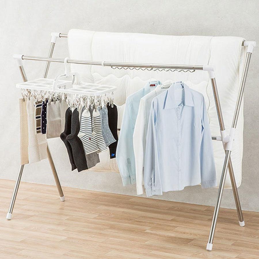 日式小型阳台晾衣,阳台晾衣就用它