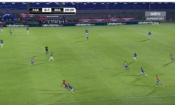 巴西2-0巴拉圭,巴西2-0力克阿根廷