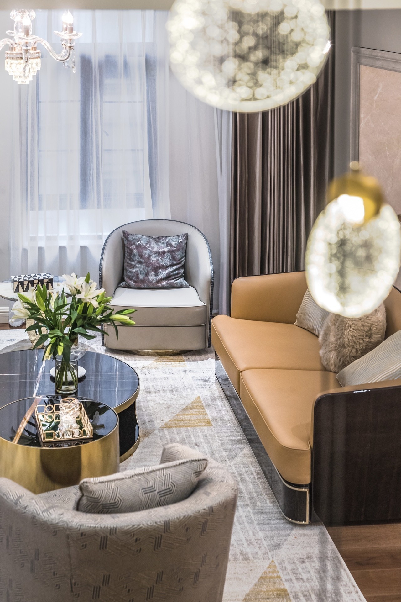 九溪墅精装修效果图,世茂九溪墅国风合院别墅