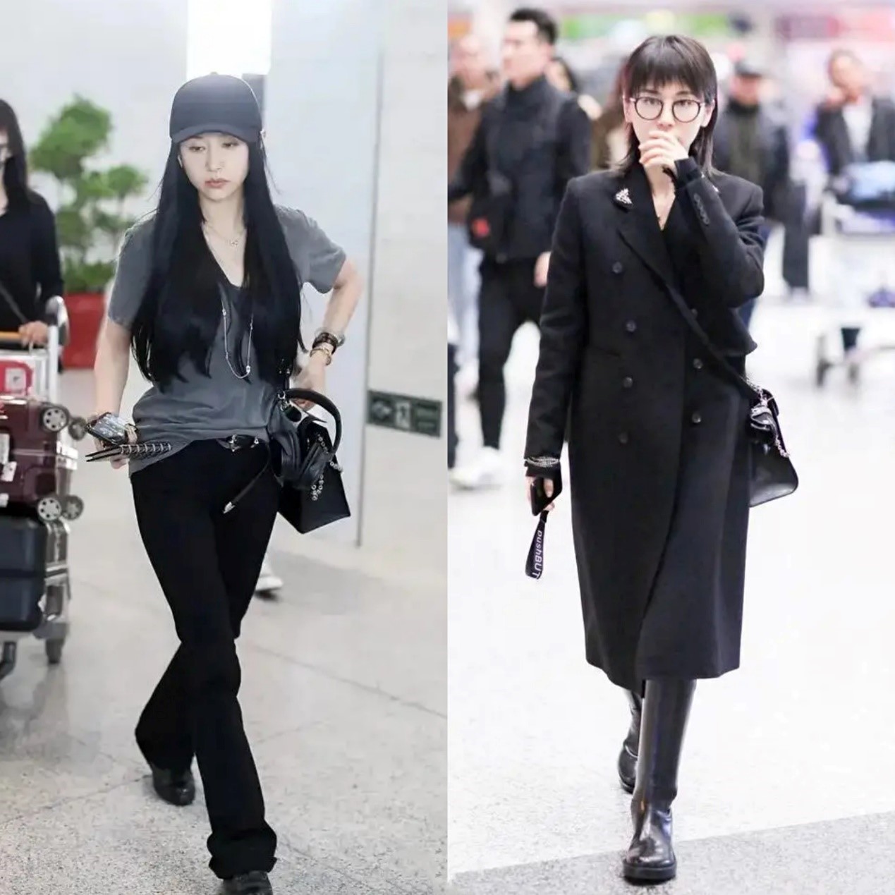 毛呢大衣女装大码中长款宽松显瘦,秋冬毛呢大衣这样穿