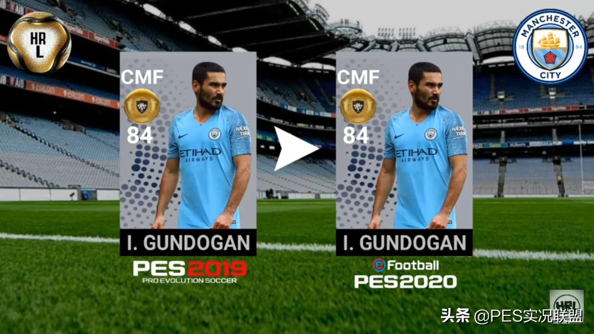 「实况联盟」2人升黑！曼城球员下赛季能力值权威预测