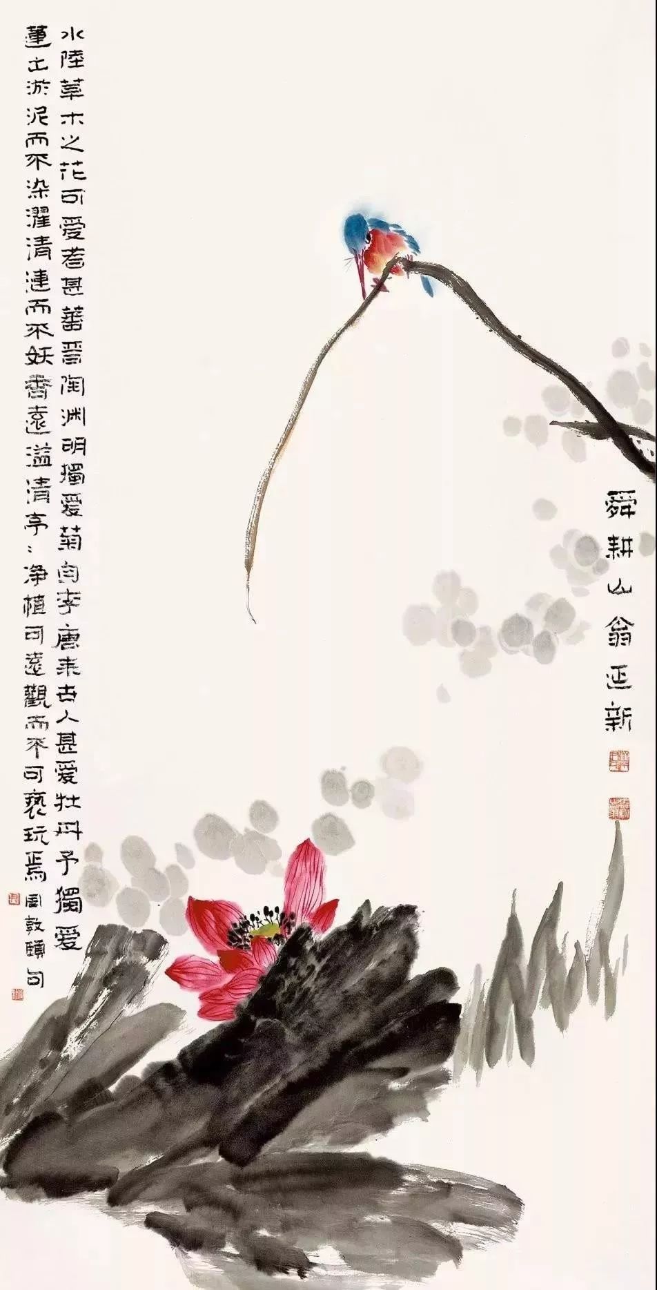 齐白石水墨小品欣赏,齐白石虫草长卷