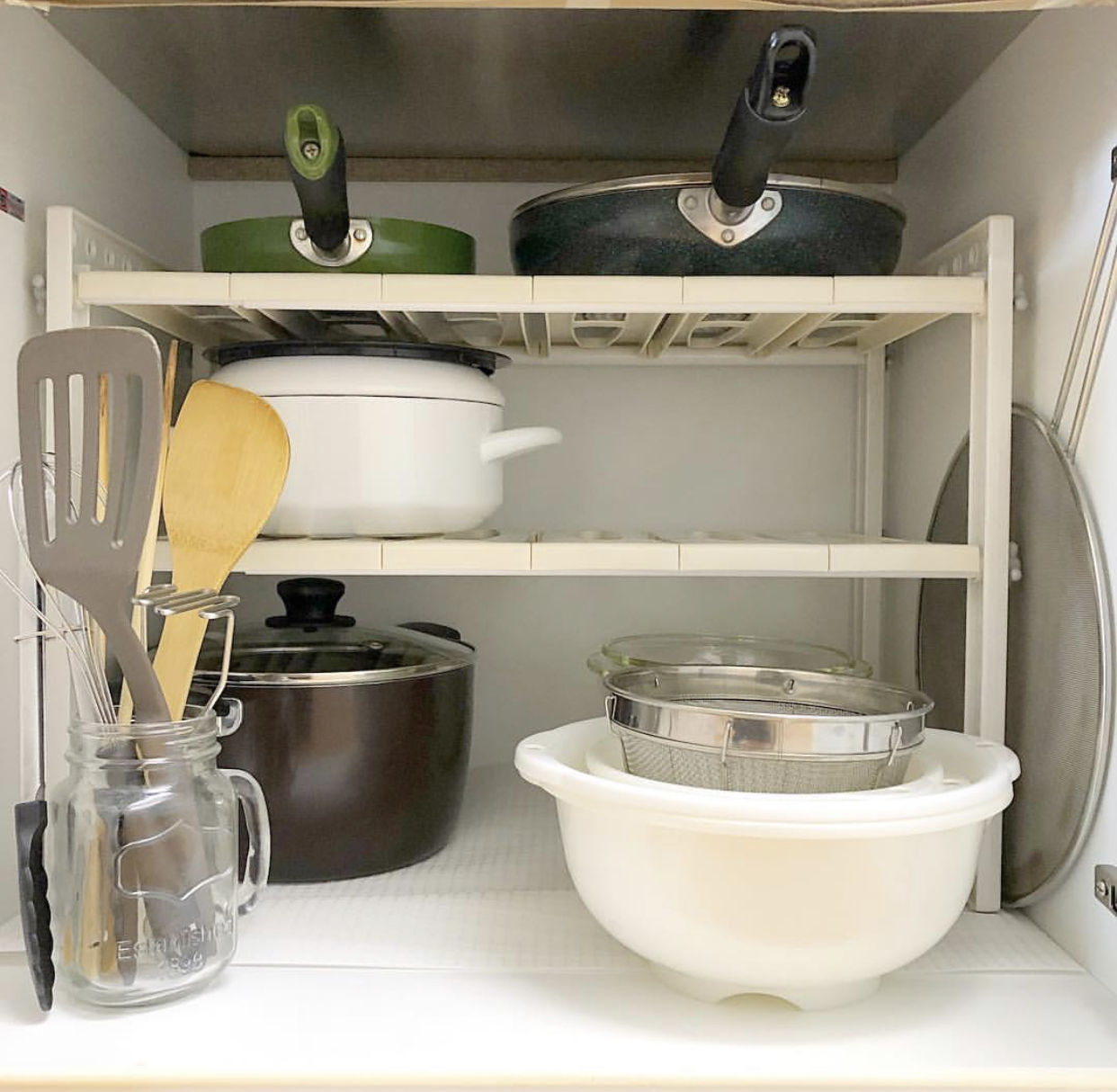 厨房锅具收纳墙上,厨房锅具收纳整理神器