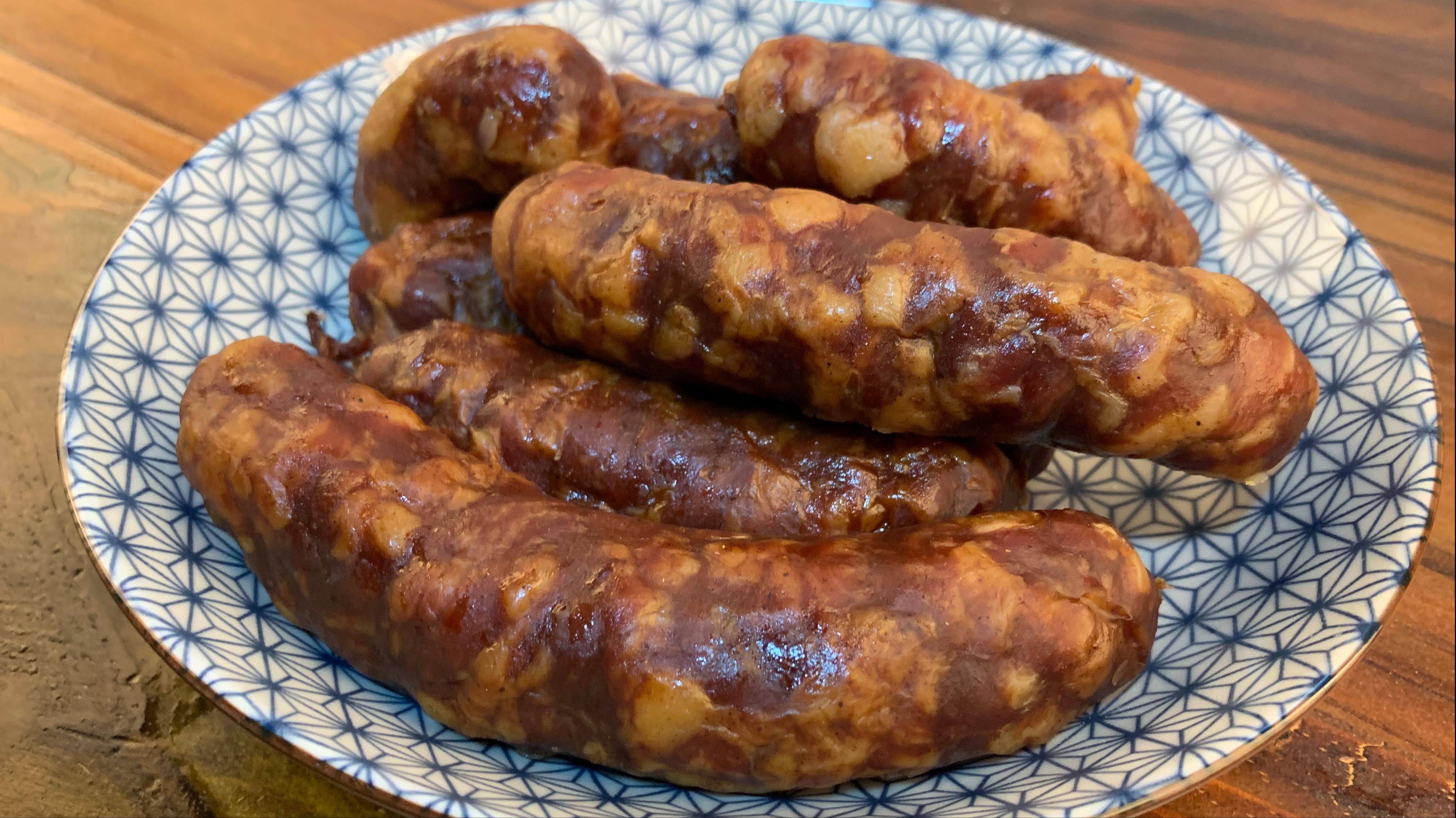 传统香肠的配方,想灌20根腊肠多少肉