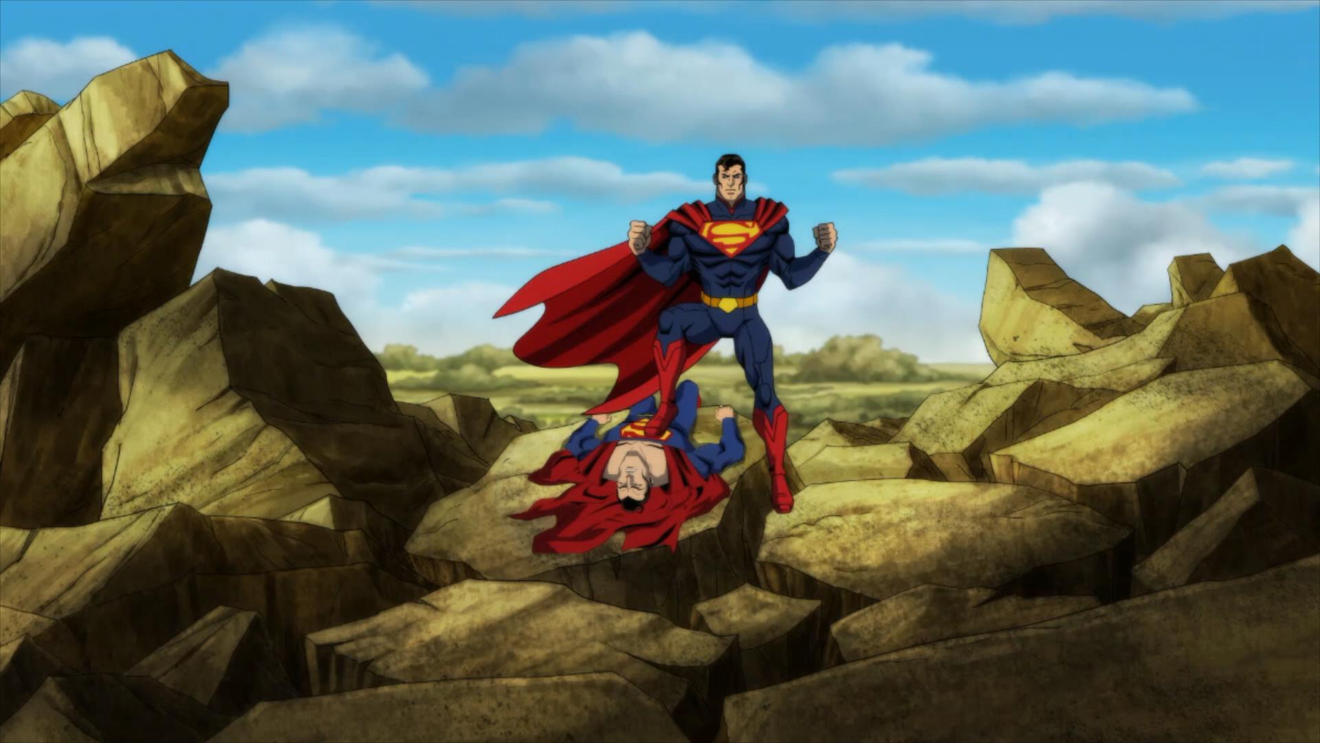 超人黑化闪电侠惨死夜翼变成亡翼正义联盟大内战