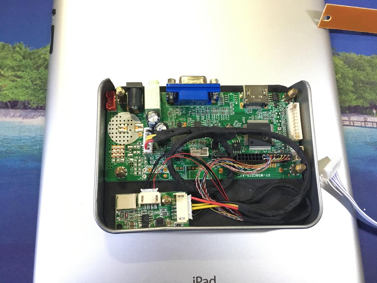 废ipad改显示器,旧ipad改造diy便携显示器