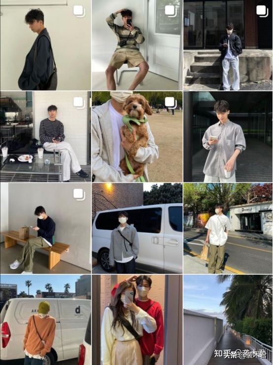 穿搭博主推荐男士休闲穿搭,男士穿搭抖音博主推荐