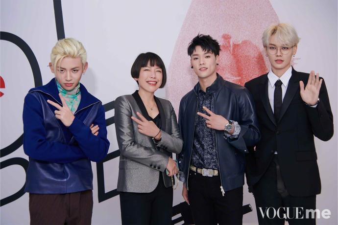 vogue三周年明星合影,vogueme三周年迪丽热巴