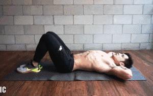 八分钟高强度虐腹训练动作,一个月练出腹肌5组练腹动作