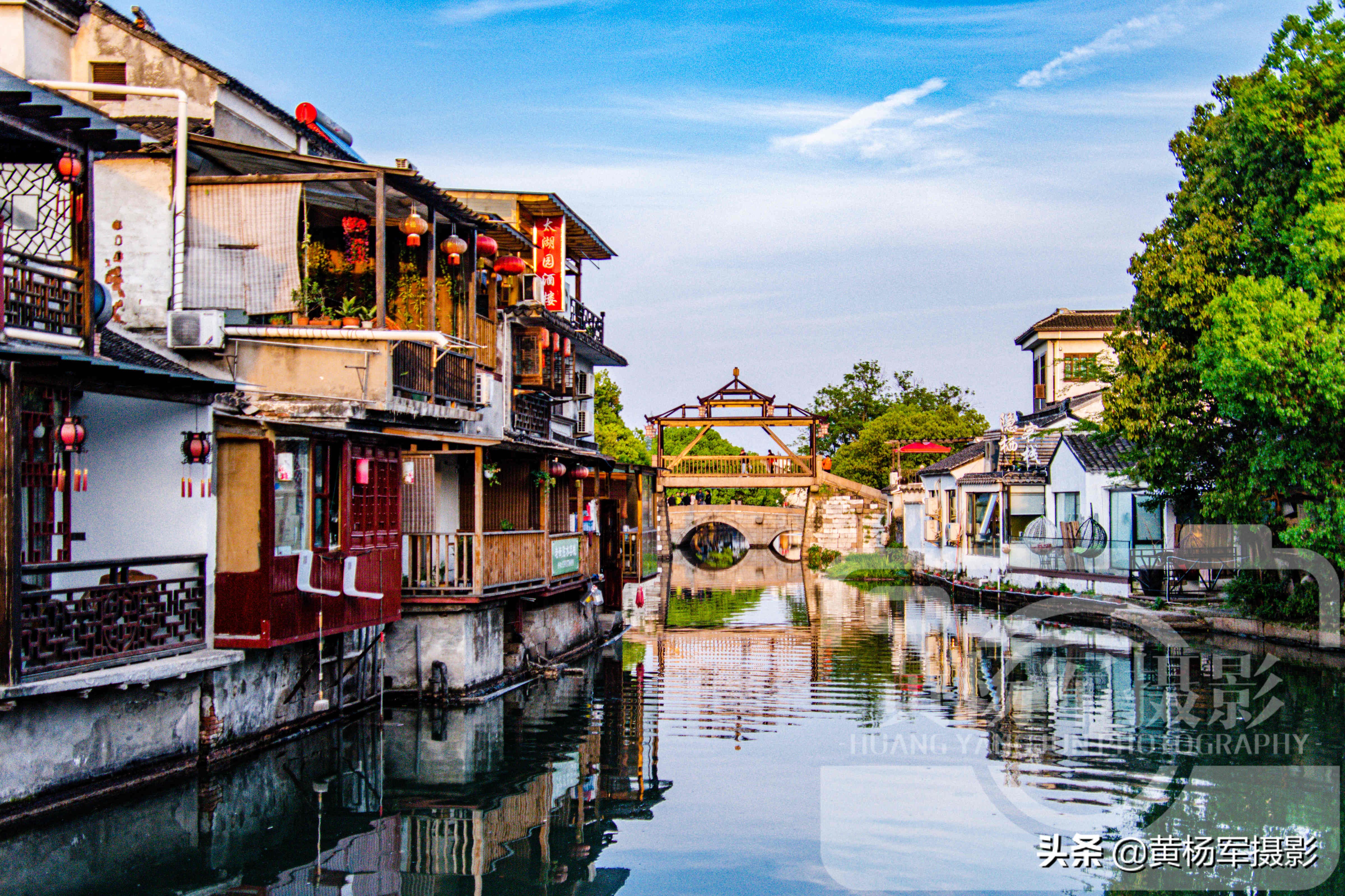 江南六大水乡古镇之一同里古镇,千年吴江同里清静古朴的水乡古镇
