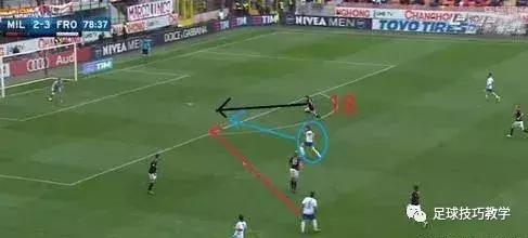 足球跑位技巧视频教程,八人制足球后卫打法跑位示意图