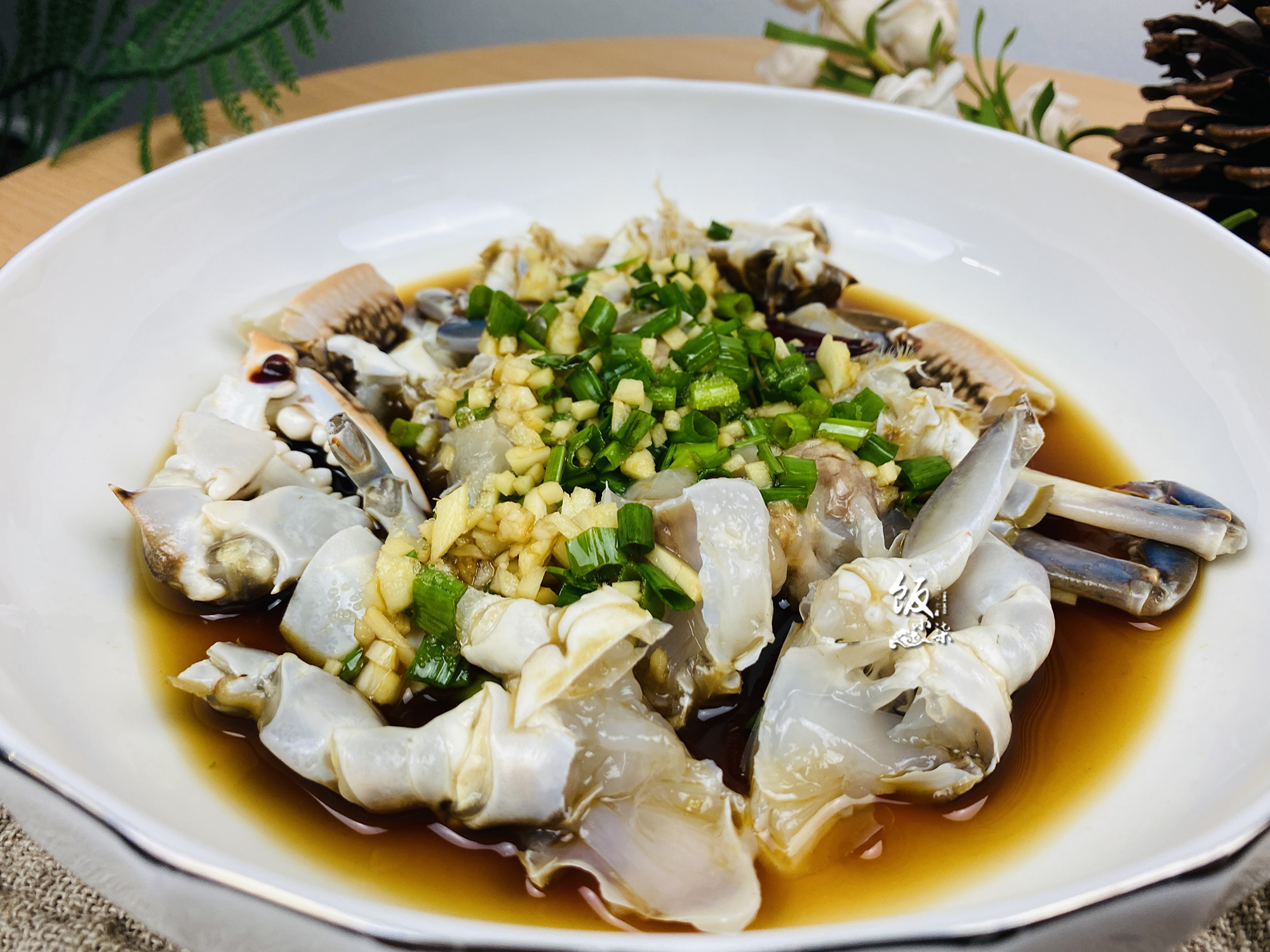 生腌蟹用黄酒还是花雕酒,生腌蟹饭店做法