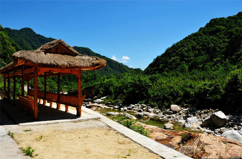 十堰竹山文峰乡桃家坪美景,湖北十堰美景图片