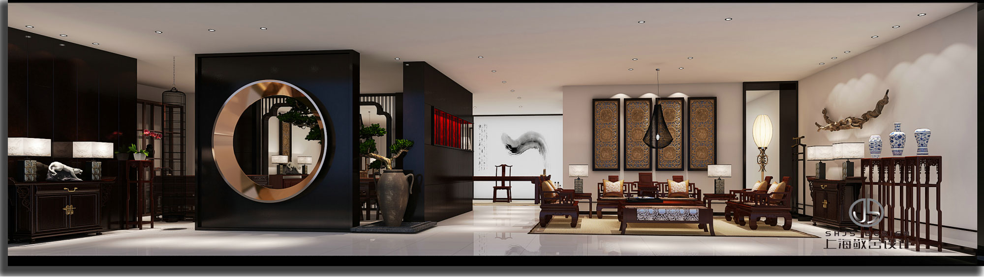 古韵中国风高级会所设计新作,古韵中式会所