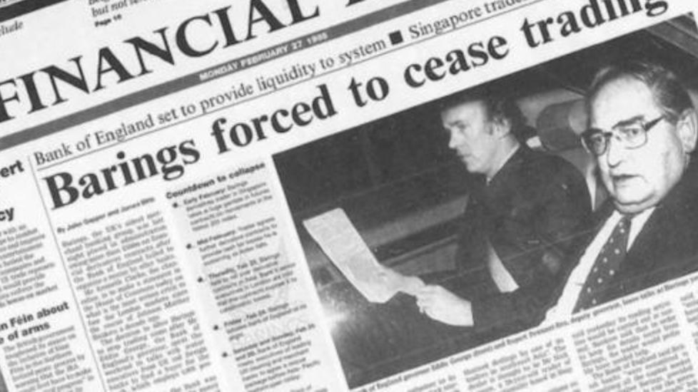 巴林银行产生的原因,巴林银行倒闭的时间