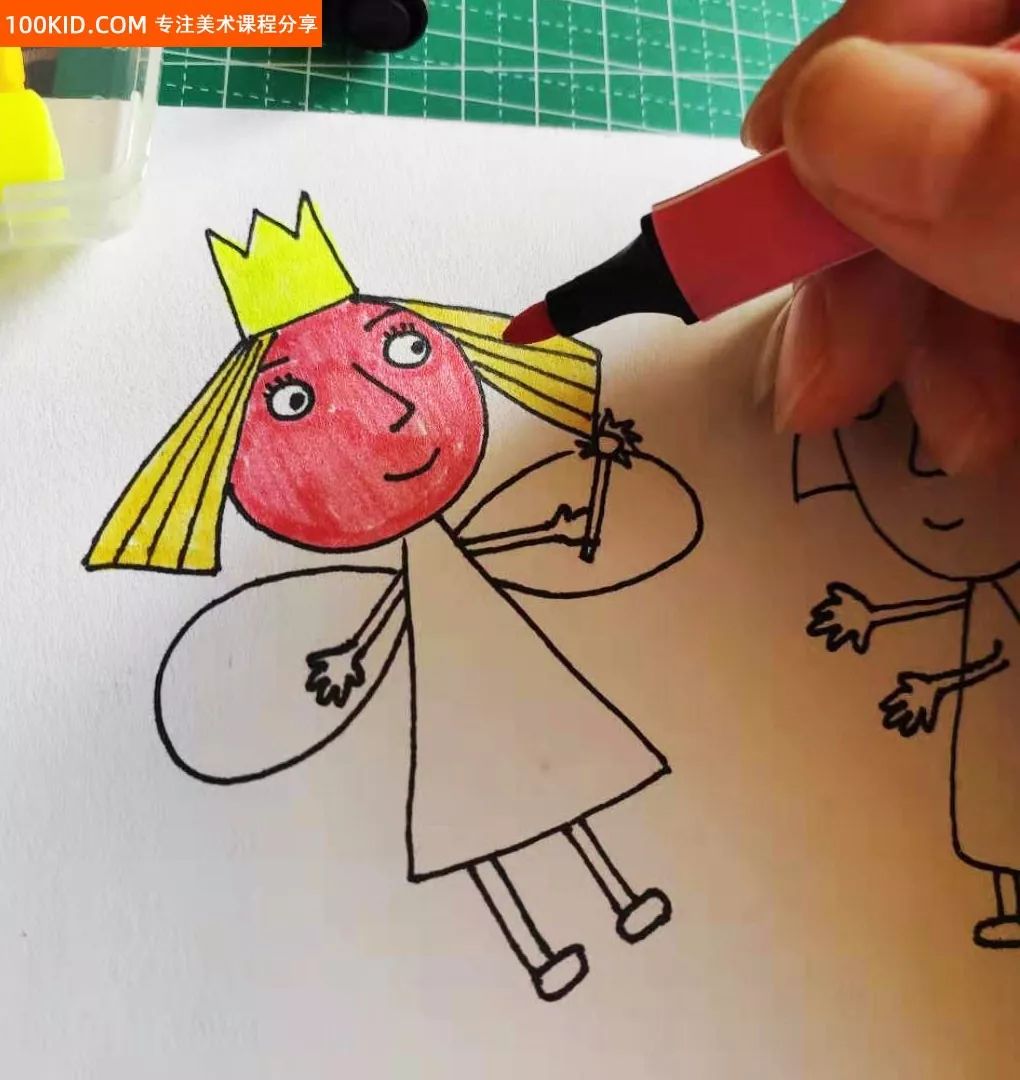 油画棒小花教程玫瑰花,水仙花油画棒不用刮刀