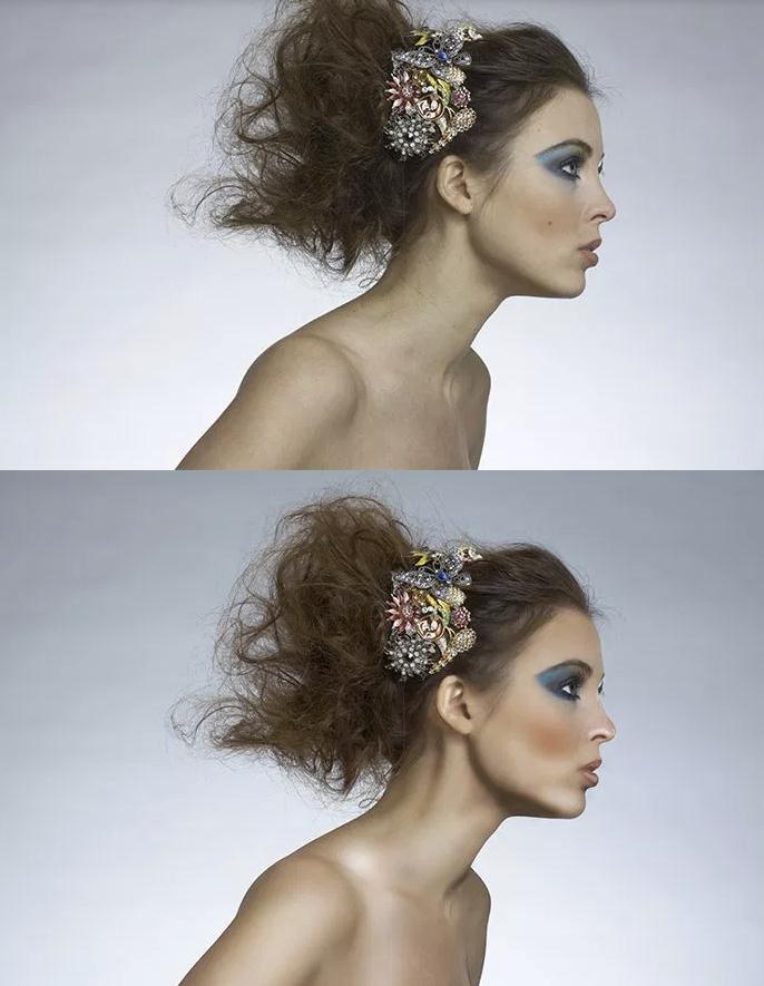 高级质感皮肤的ps修饰技巧,入手修饰皮肤最简单方法