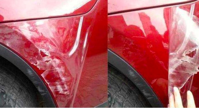 隐形车衣真的防刮蹭吗,隐形车衣太阳纹真的可以热修复吗