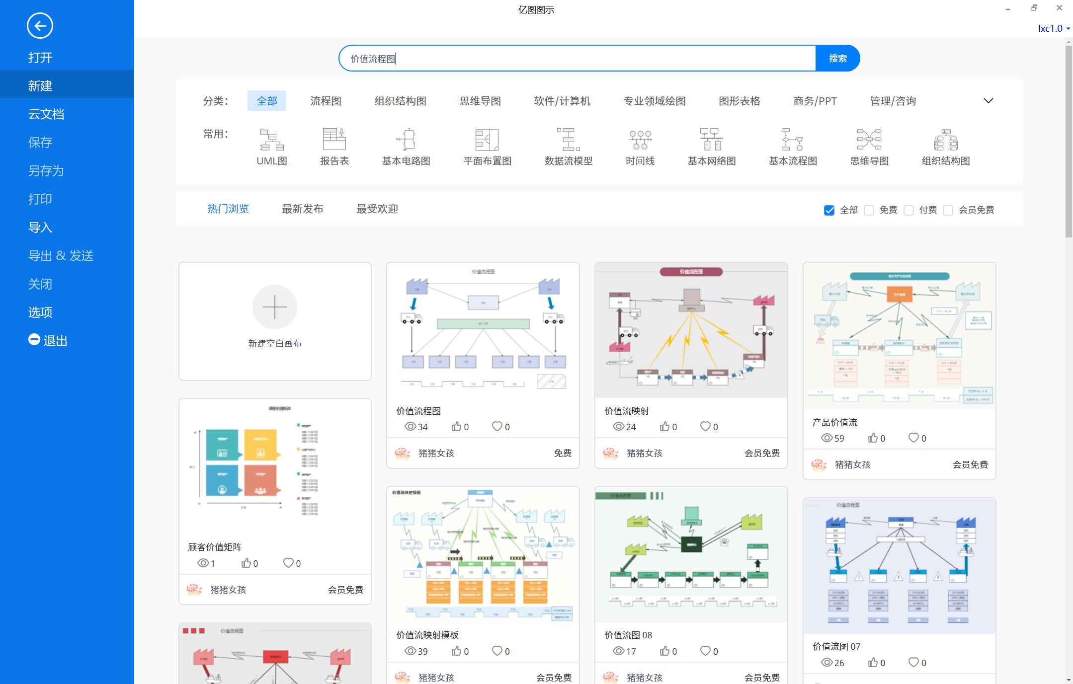 最好看的流程图模板,价值流程图模板