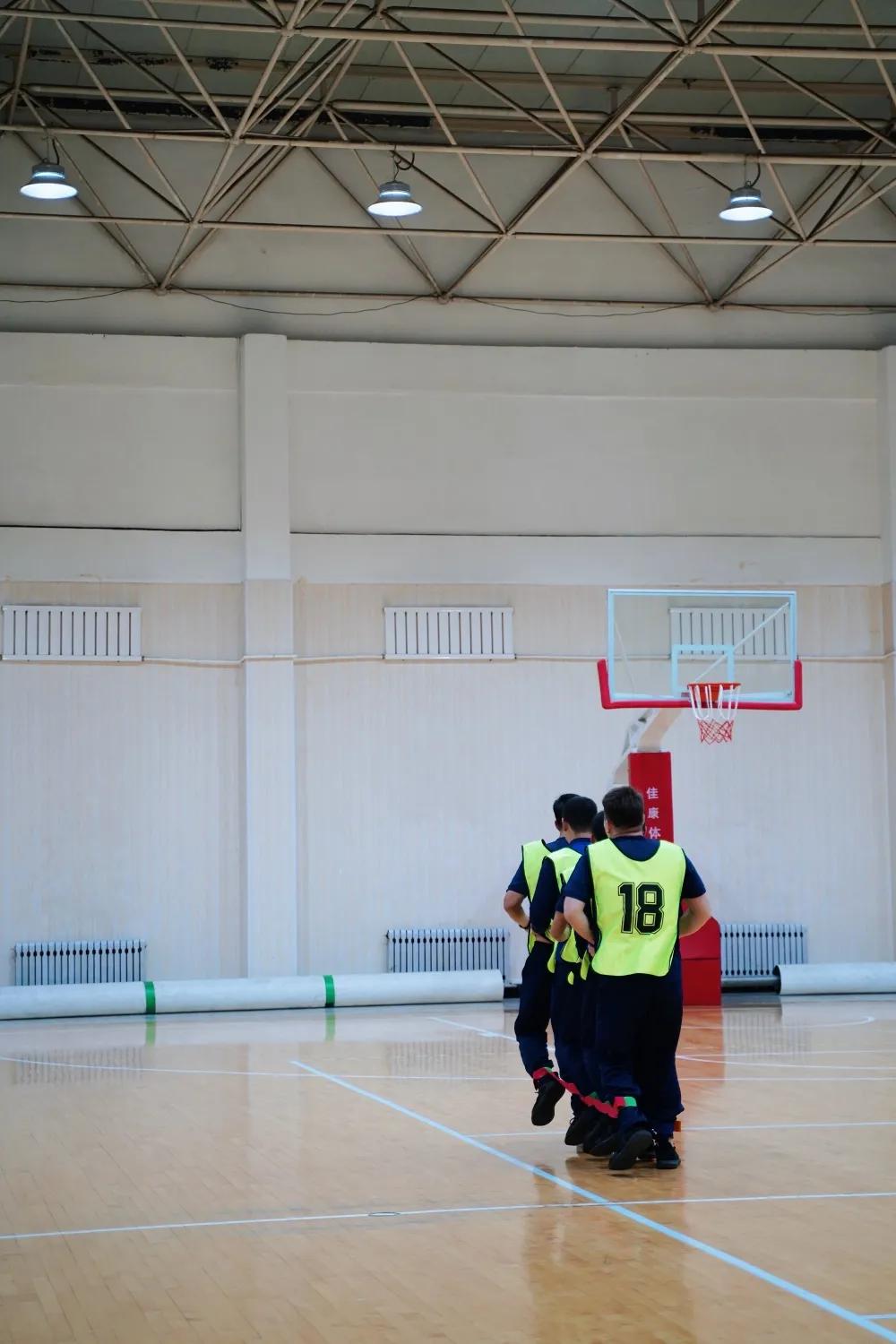 消防大队举办消防运动会,消防志愿活动火焰蓝