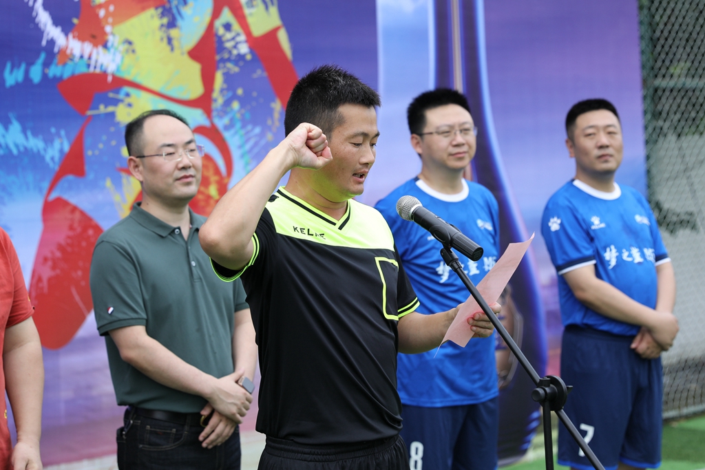 淮安洪泽：“梦之蓝M6+”洪泽区足球邀请赛开赛