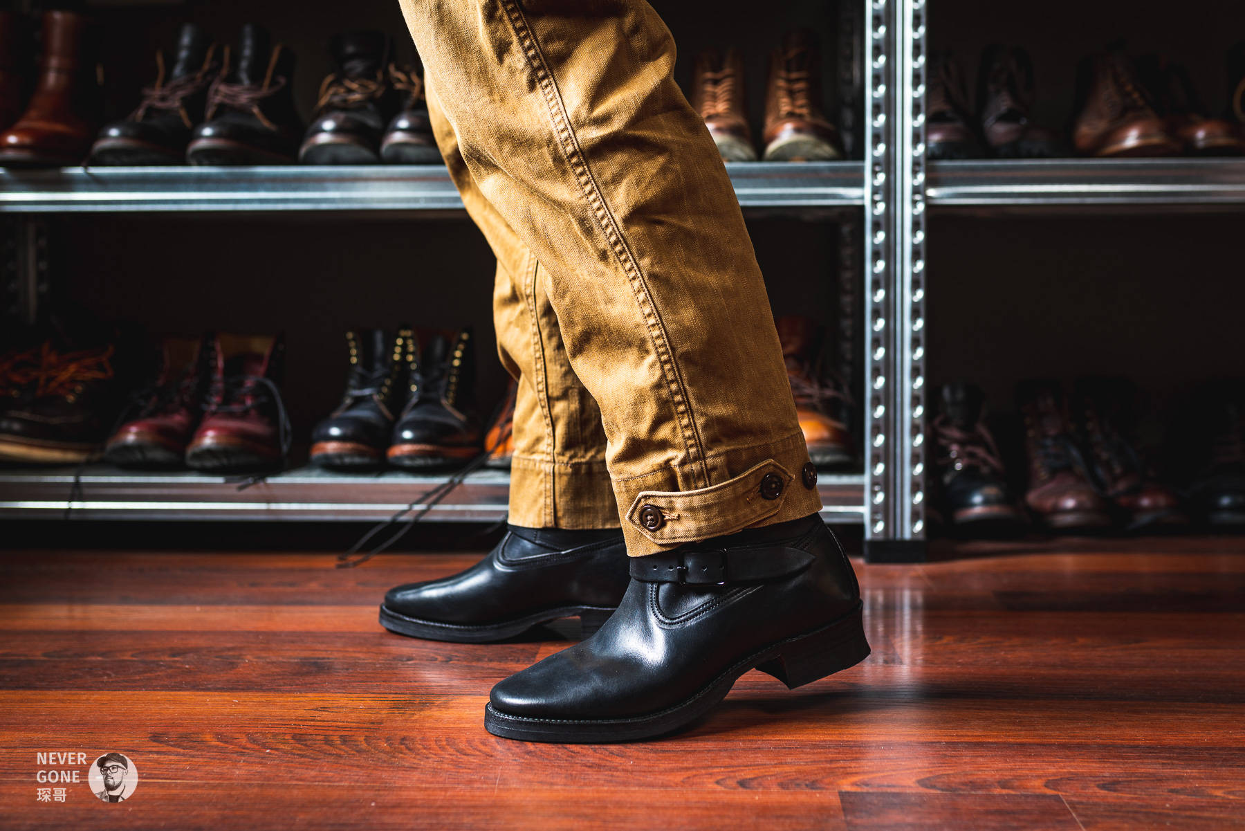 Guidi马皮力量加持，穿脱超快的工程师靴：Attractions603