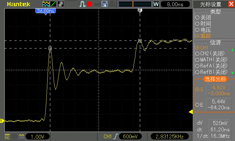 示波器怎么看导线图,示波器直接测量信号大小