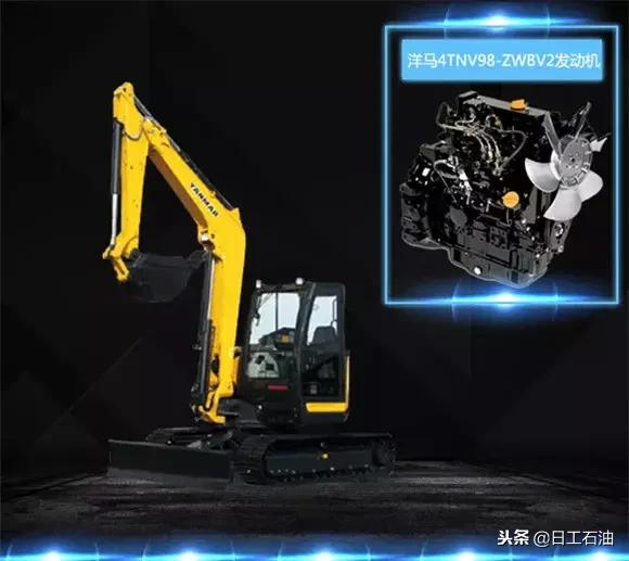 各品牌挖掘机使用的发动机图解,挖掘机发动机品牌型号怎么样识别