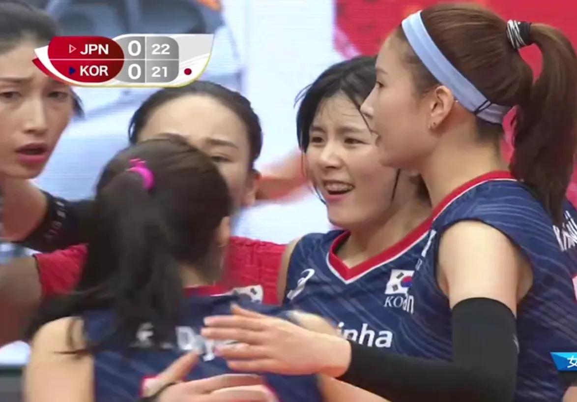 韩国女排双胞胎姐妹跳舞,亚洲姐妹花打韩国女排