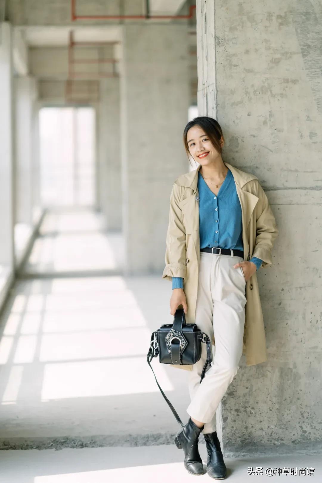 秋天风衣就选这样的,今秋流行的风衣款式