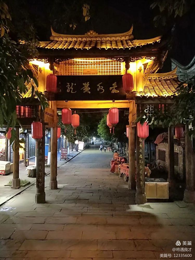 成都古镇黄龙溪,成都天府新区春季黄龙溪古镇