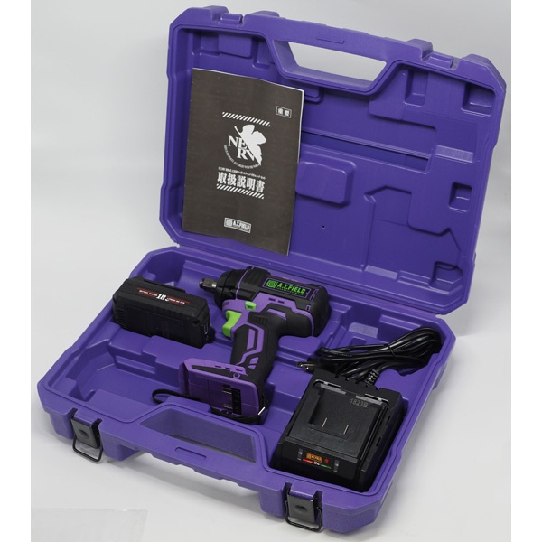 模玩周边：《新世纪福音战士》充电式冲击扳手组合