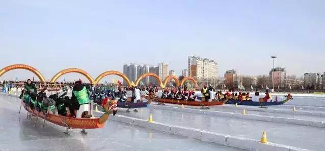 冰上龙舟赛火热开赛,冰上龙舟赛事视频