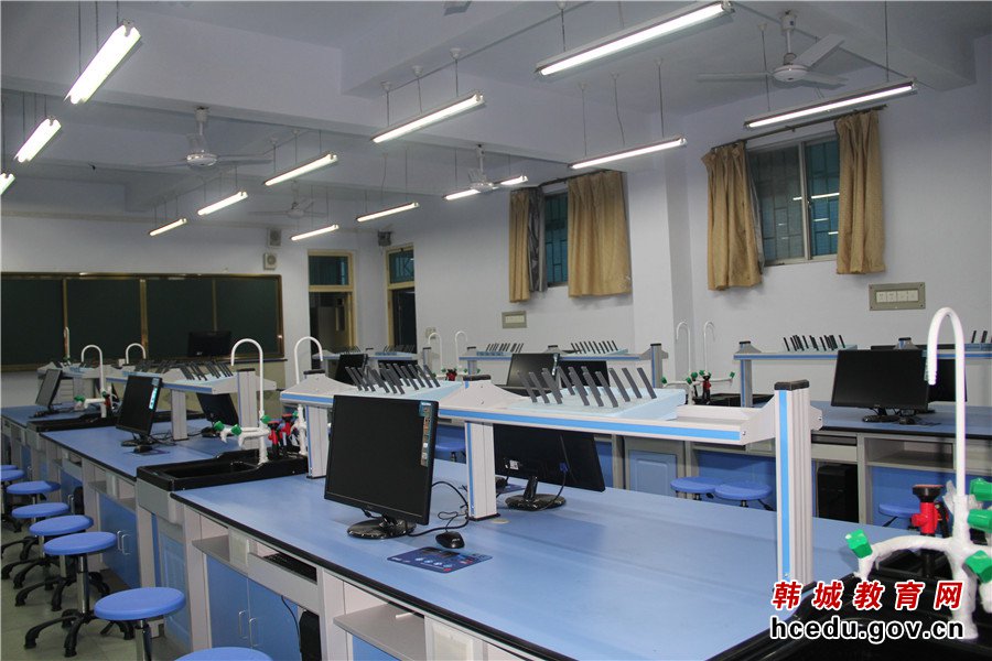 韩城：象山中学办学条件提档升级三秦名校焕发崭新气象（图）