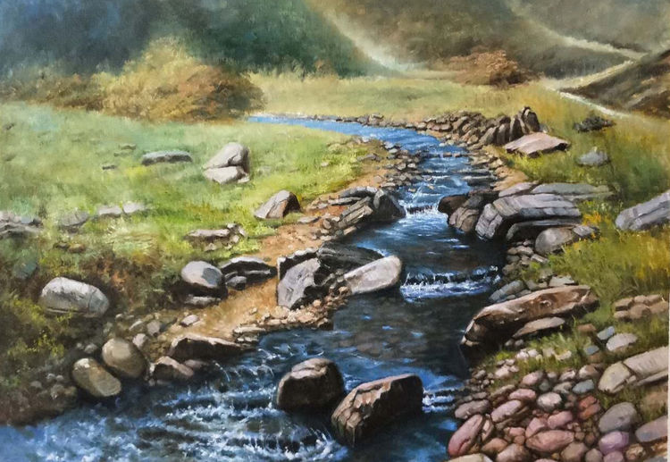 中国小幅油画作品大展作品集,三峡丹青油画作品