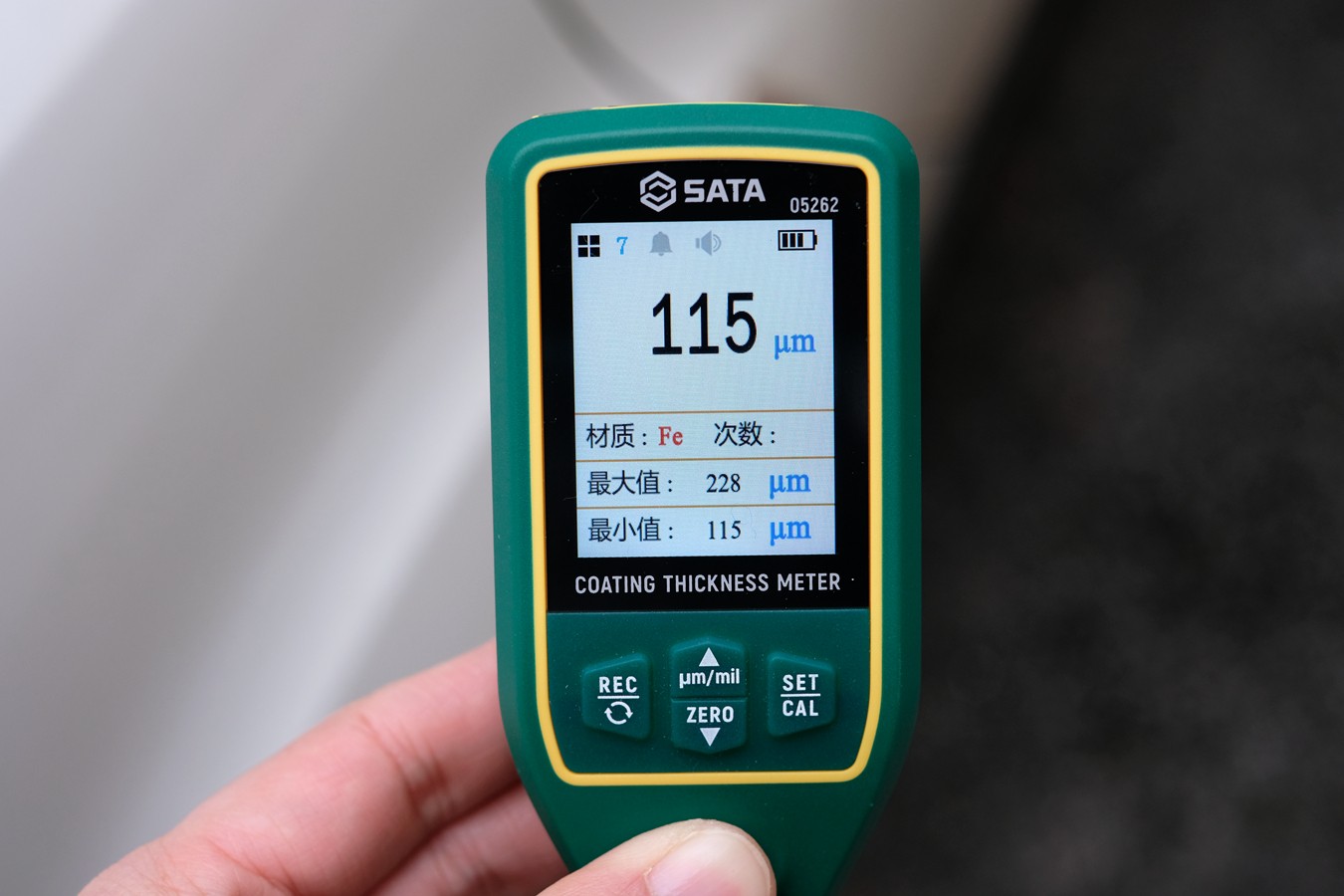 小配件让你练就火眼金睛，SATA世达数码测厚仪体验感受