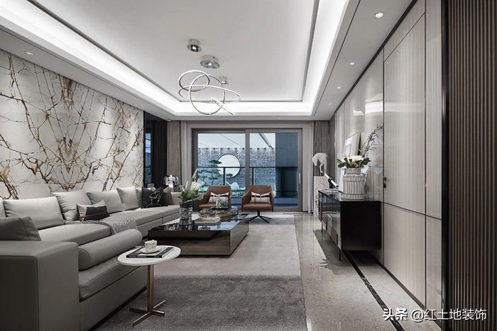 暖灰系，这才是珠海现代雅致的装修格调