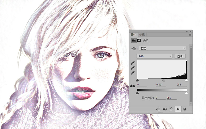 素描人像光影教程,ps人像铅笔素描效果