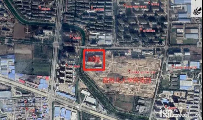 宿州市皖北医院南院区规划,宿州皖北总院经开分院