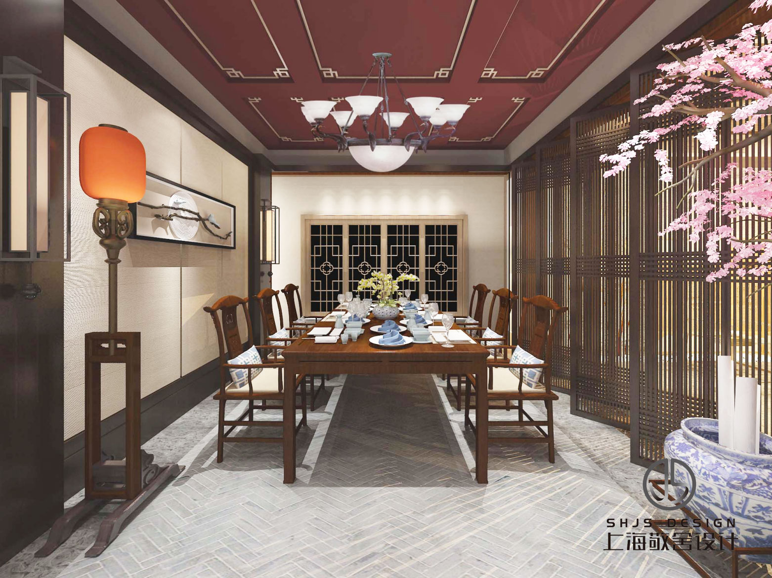 古韵中国风高级会所设计新作,古韵中式会所