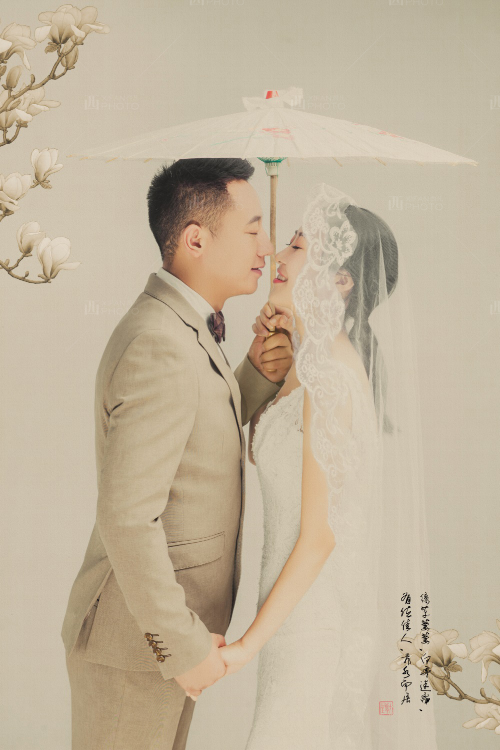 分享一组夏日室内婚纱照,9组室内婚纱照风格