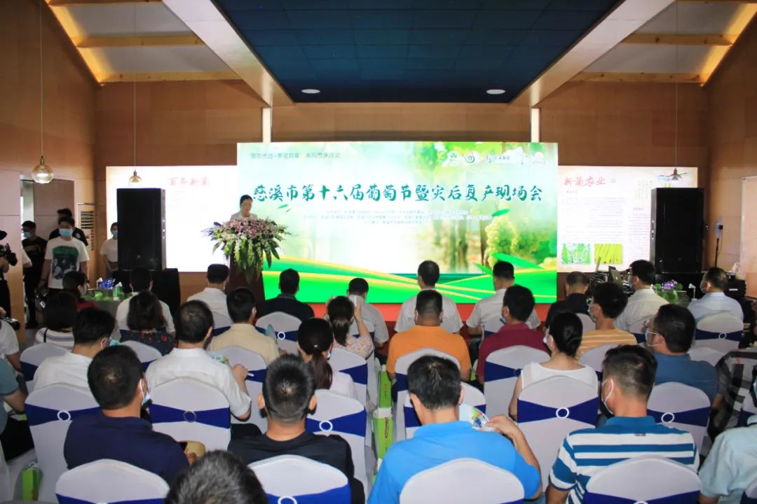 文旅资讯站|慈溪市第十六届葡萄节暨灾后复产现场会顺利举行