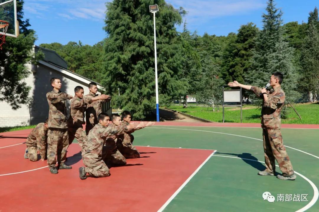 南部战区陆军训练情况,南部战区陆军新兵训练