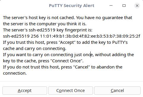 安装putty步骤,linux安装putty冲突