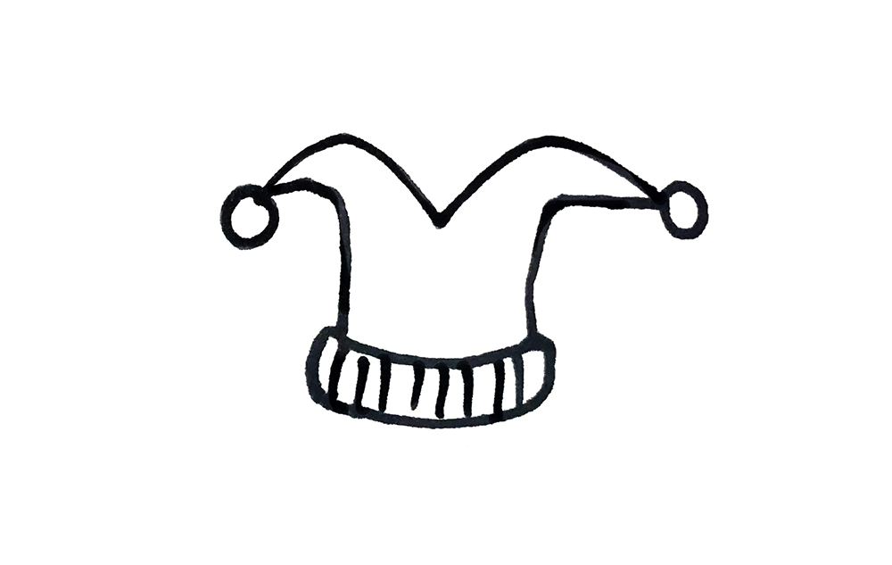 简笔画帽子怎么画最好看,冬季帽子简笔画简单又好看卡通