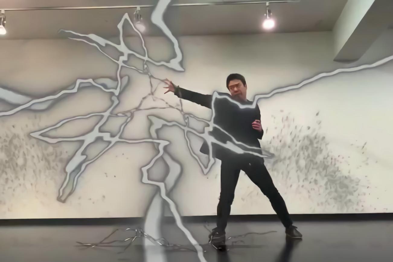 会做动漫特效的中二大叔你见过没?各种技能信手拈来,千鸟帅爆了